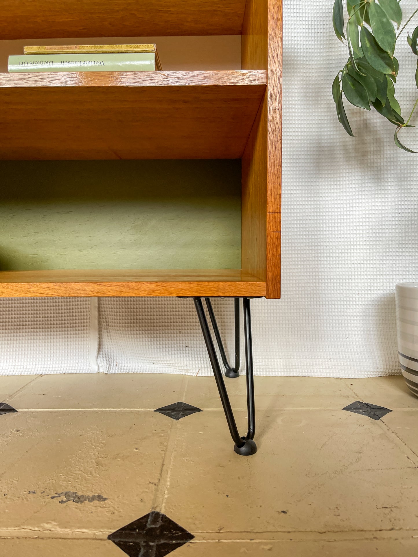 Kommode Vintage Regal 60er Bücher Schuhschrank