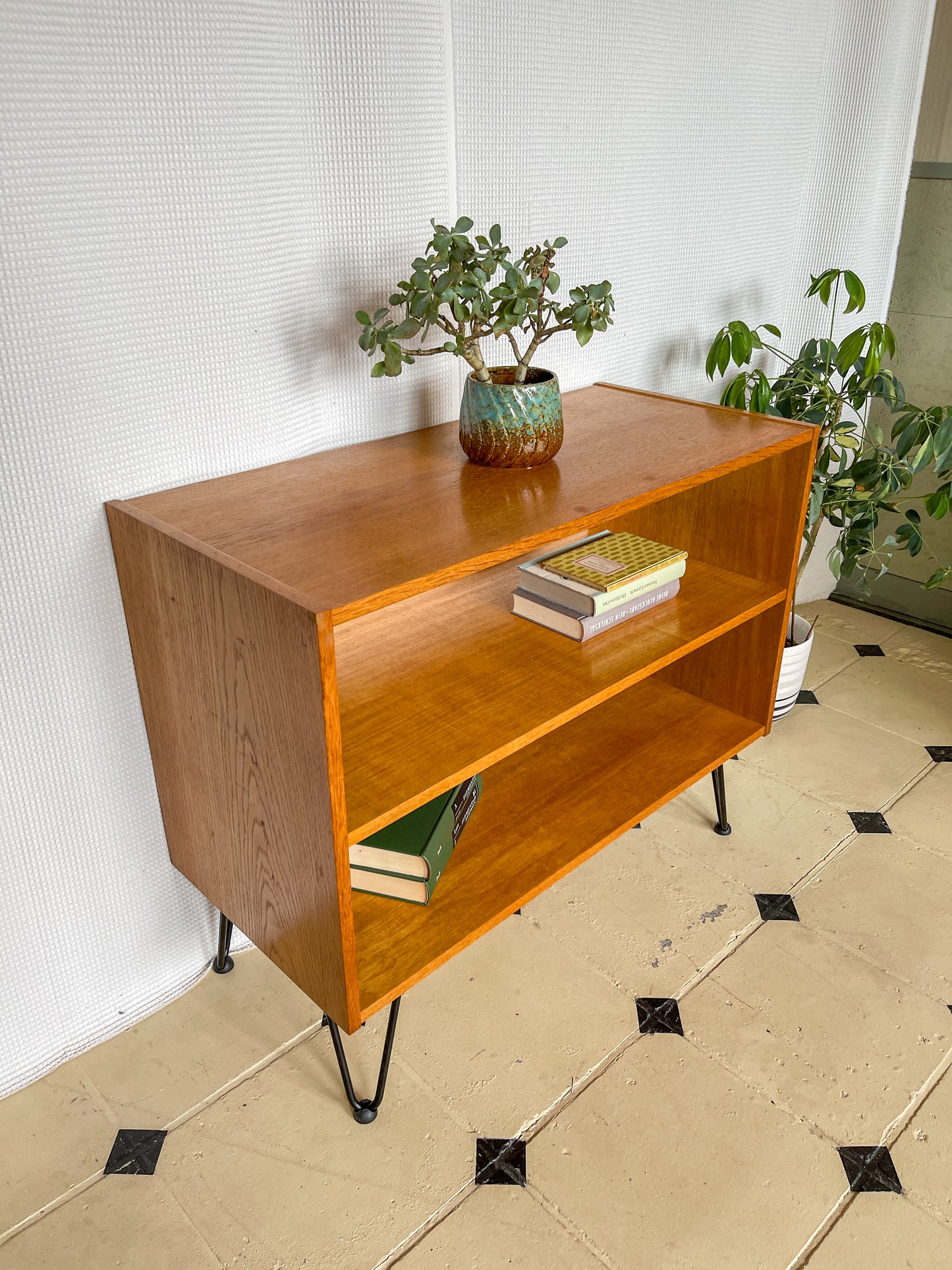 Kommode Vintage Regal 60er Bücher Schuhschrank