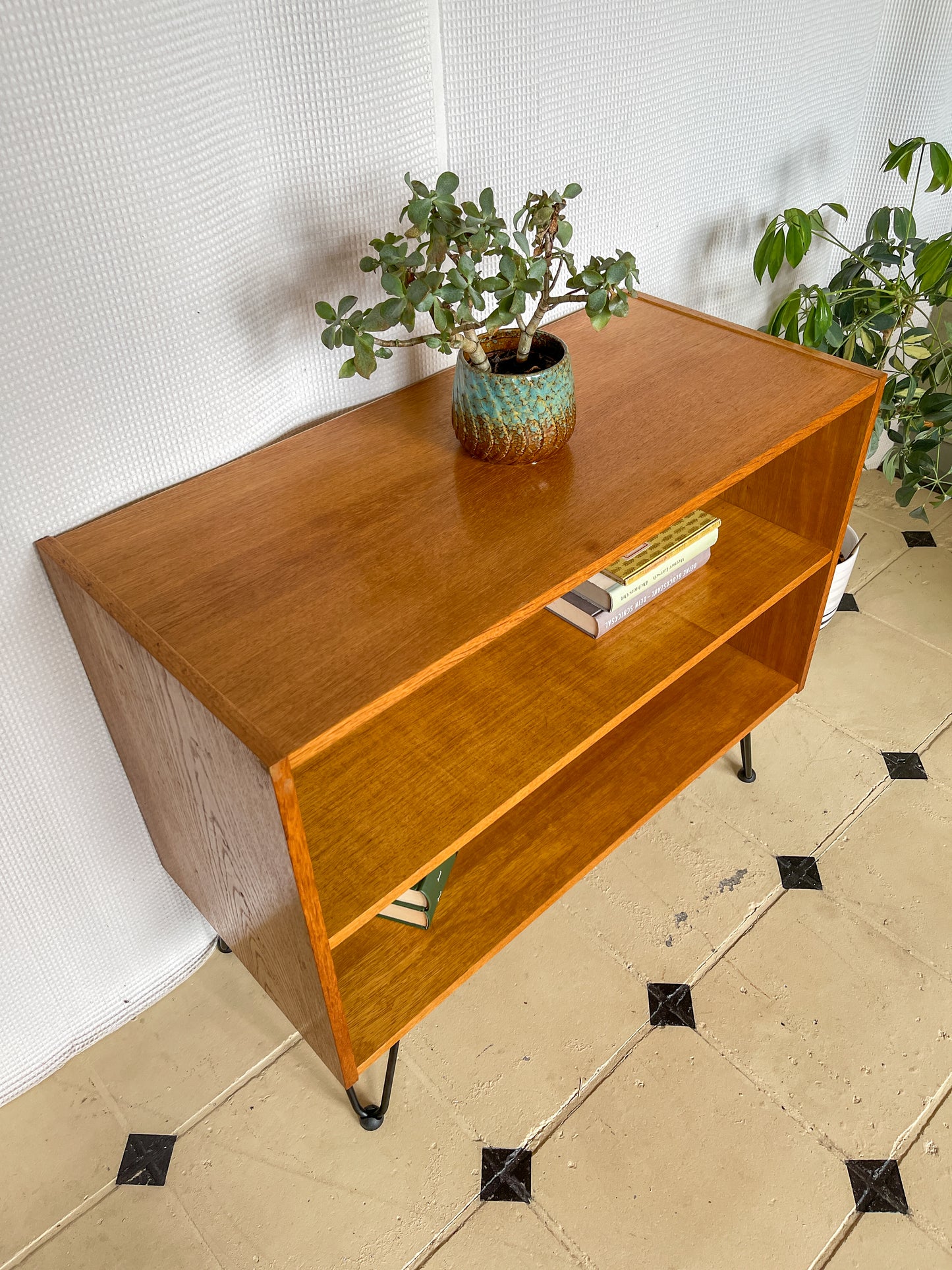 Kommode Vintage Regal 60er Bücher Schuhschrank