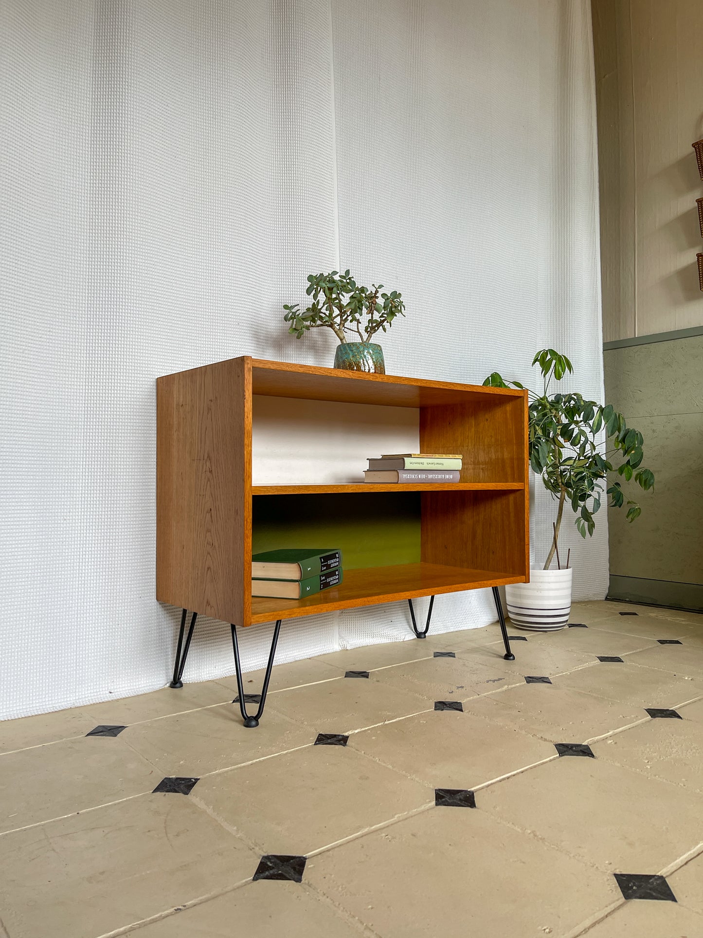 Kommode Vintage Regal 60er Bücher Schuhschrank
