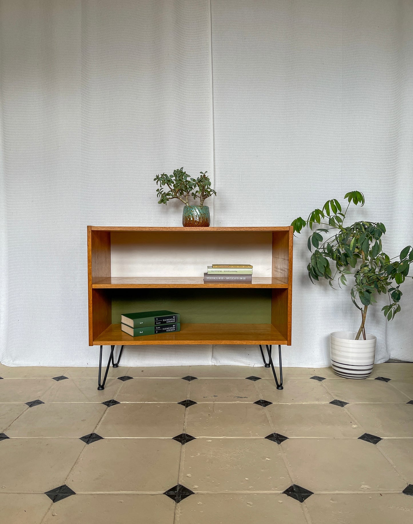 Kommode Vintage Regal 60er Bücher Schuhschrank