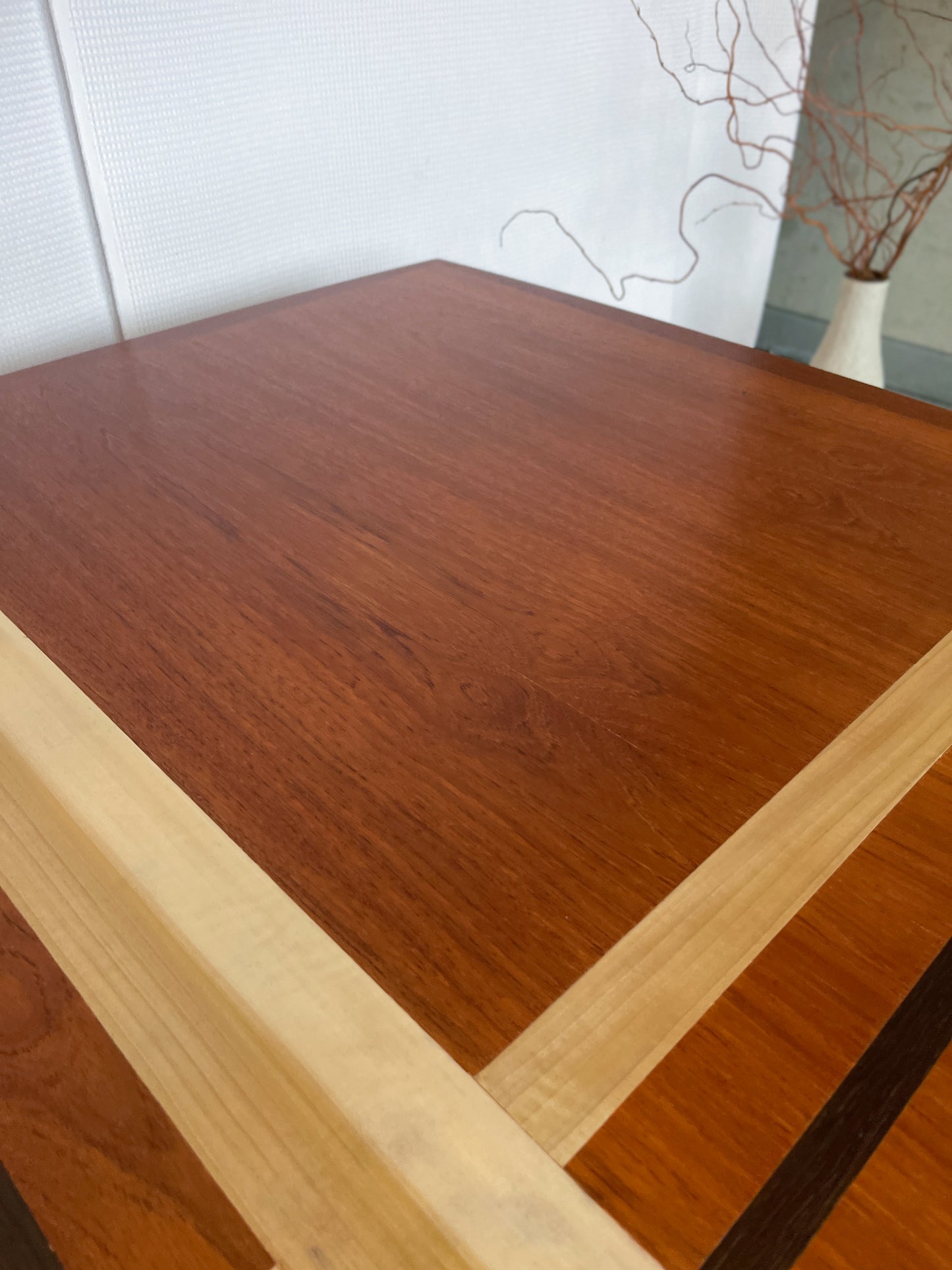 Danish Couchtisch Teak Glostrup 60er Tisch