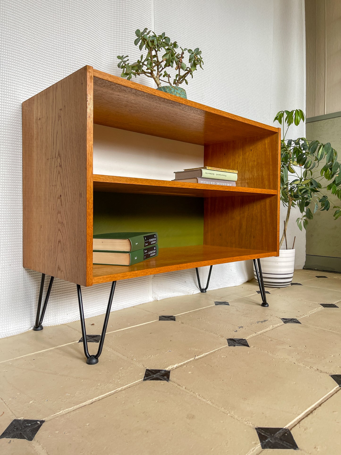 Kommode Vintage Regal 60er Bücher Schuhschrank