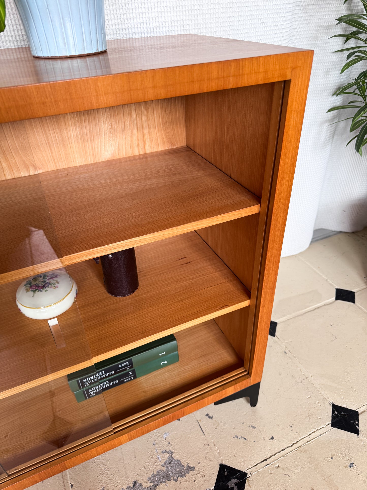 Vitrine Bücherregal Kommode 60er Vintage