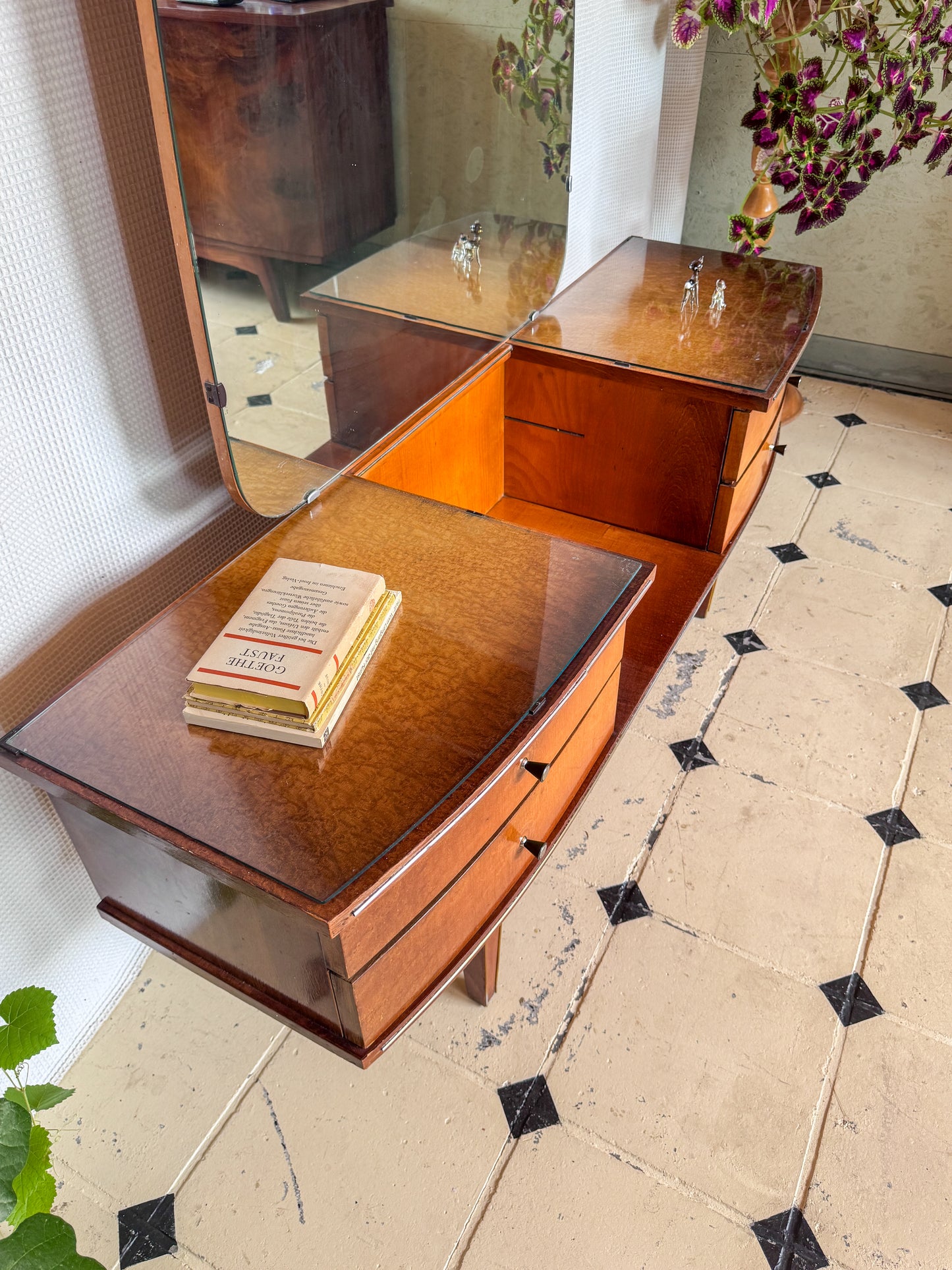 Vintage Spiegelkommode | Mid-Century | 1950er/60er Jahre
