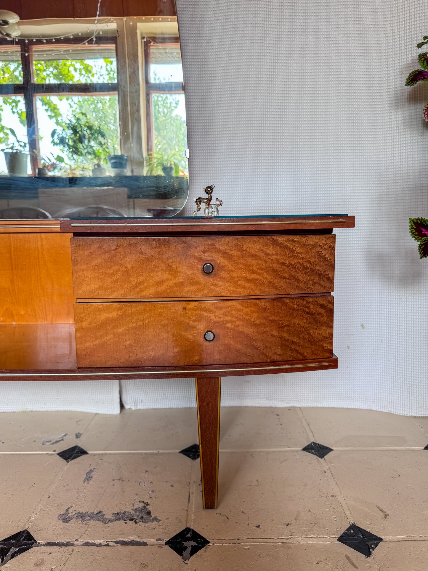Vintage Spiegelkommode | Mid-Century | 1950er/60er Jahre