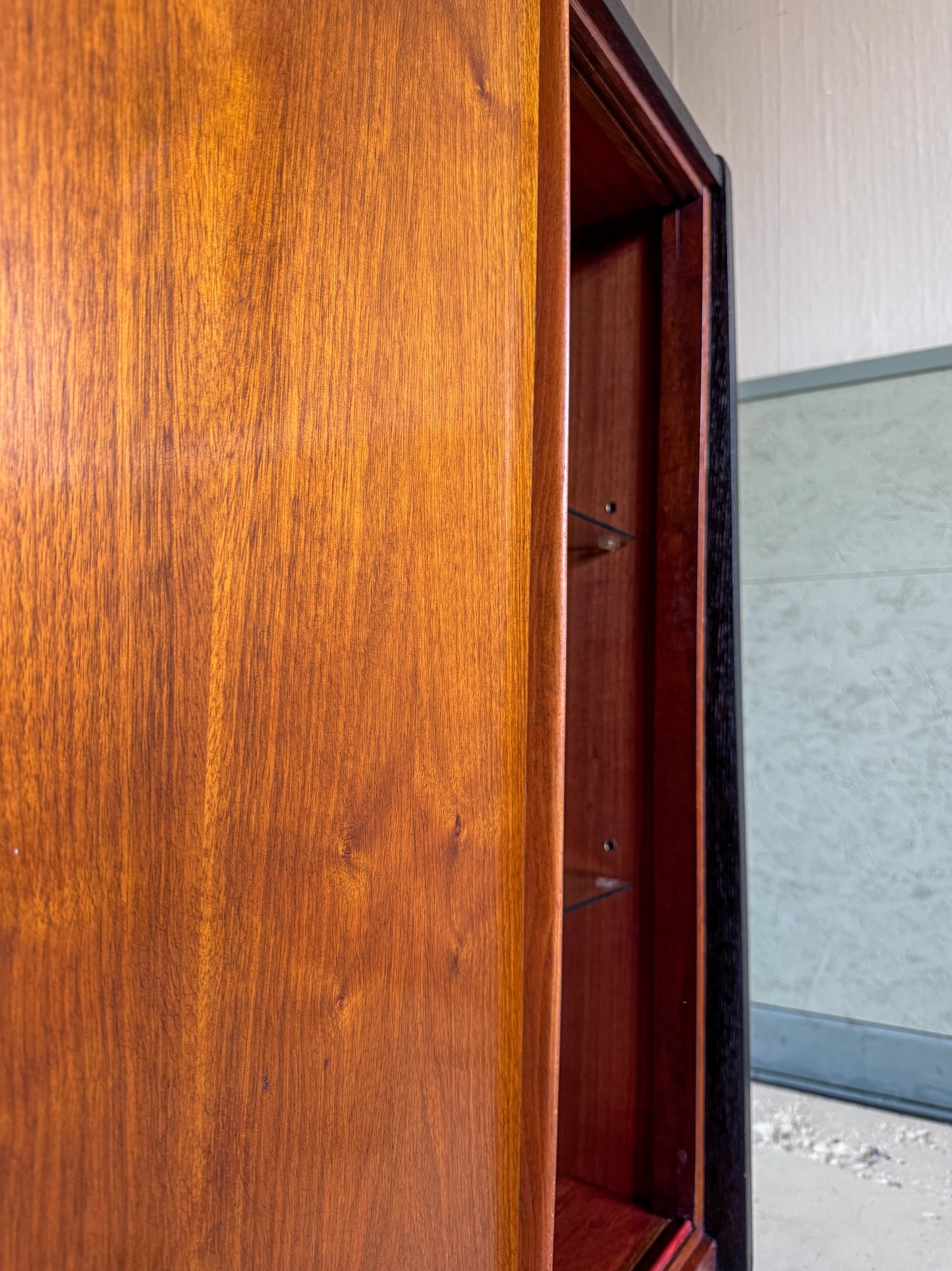 Mid-Century Sideboard Vitrine Bücherschrank 1960er