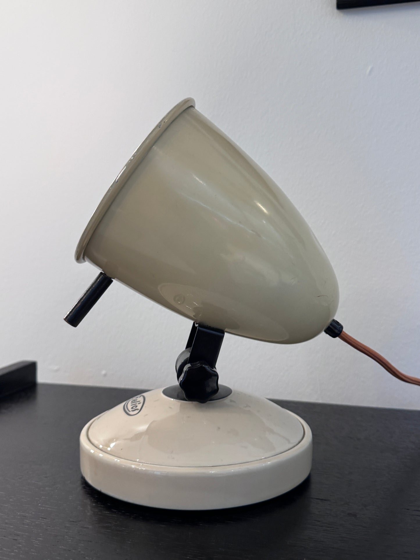 Helios Werk Zwenkau Tischlampe – Typ J, 1950er Jahre