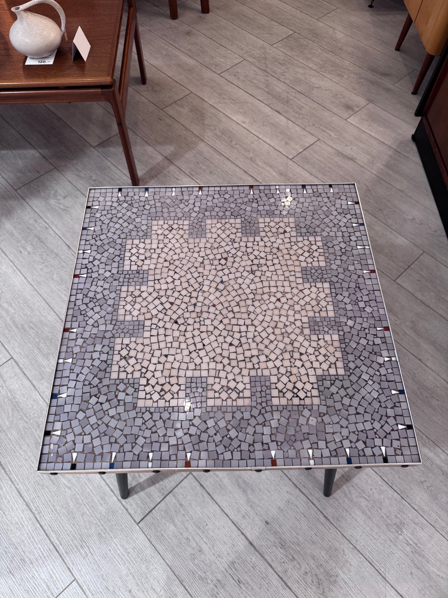 DDR Mosaik-Beistelltisch aus den 1960er Jahren