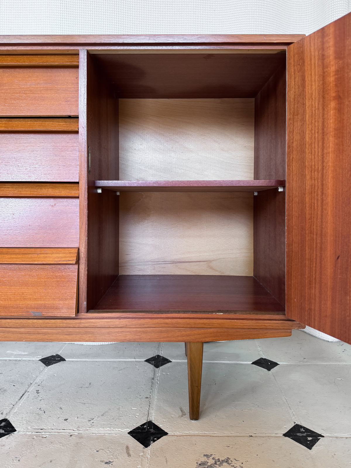 Vintage Teak Sideboard | Mid-Century | 1960er Jahre