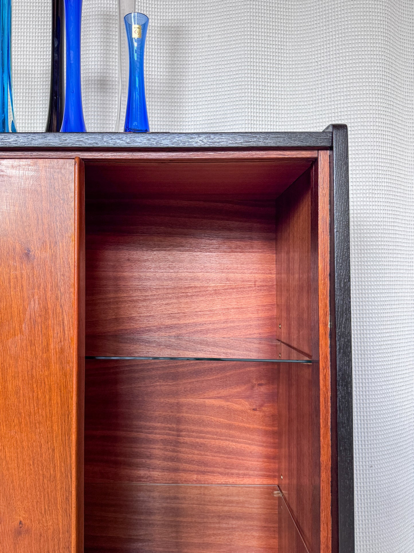 Mid-Century Sideboard Vitrine Bücherschrank 1960er