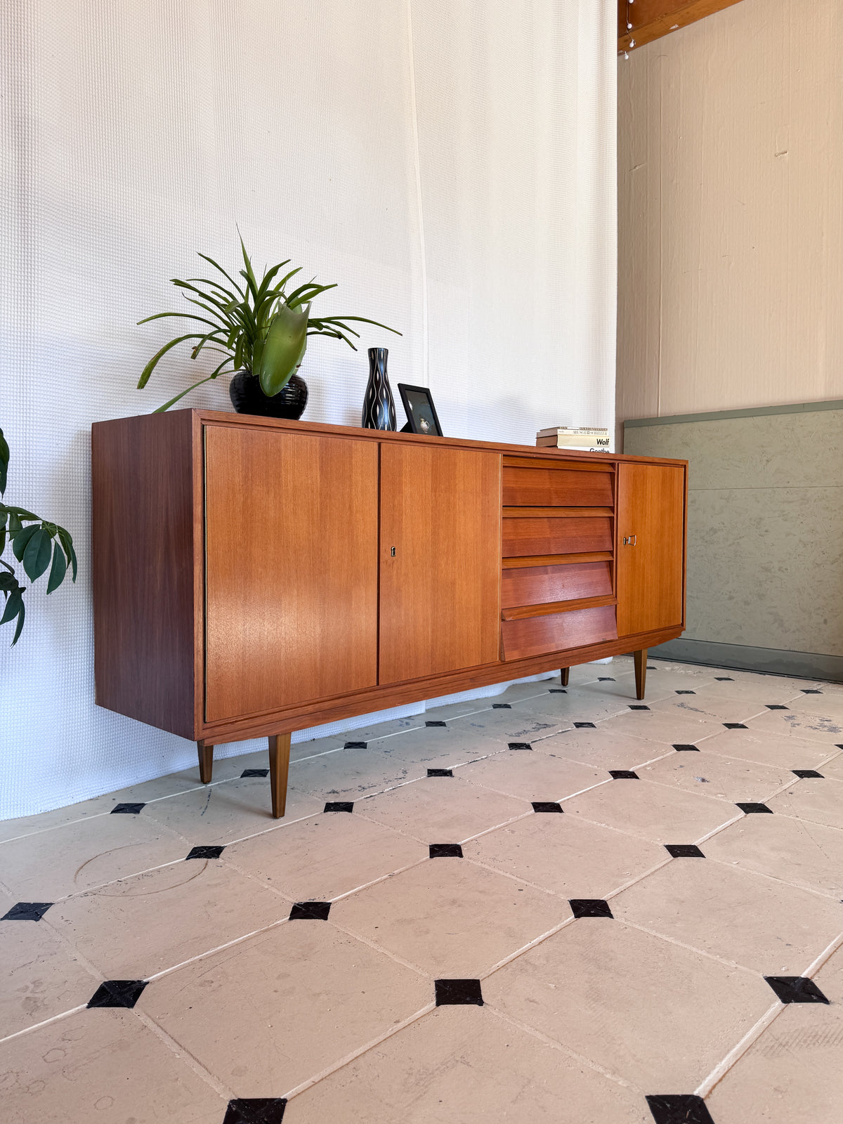 Vintage Teak Sideboard | Mid-Century | 1960er Jahre