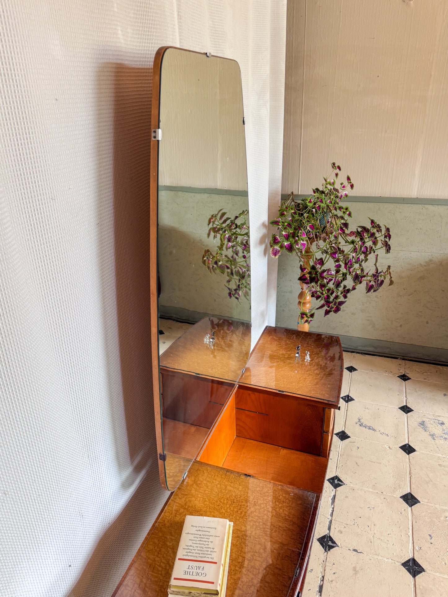 Vintage Spiegelkommode | Mid-Century | 1950er/60er Jahre