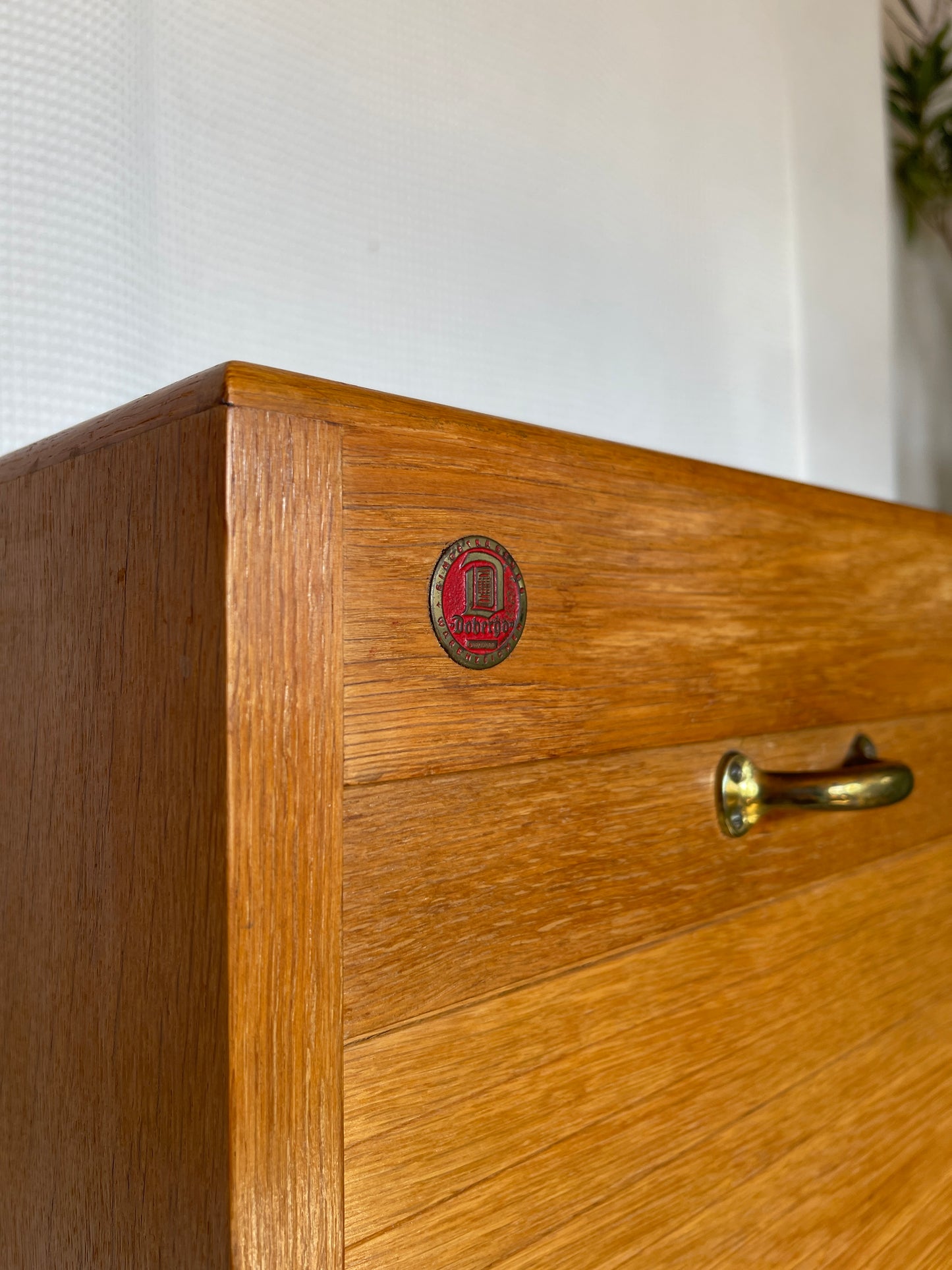 Mid-Century Rollschrank Highboard 50er–60er