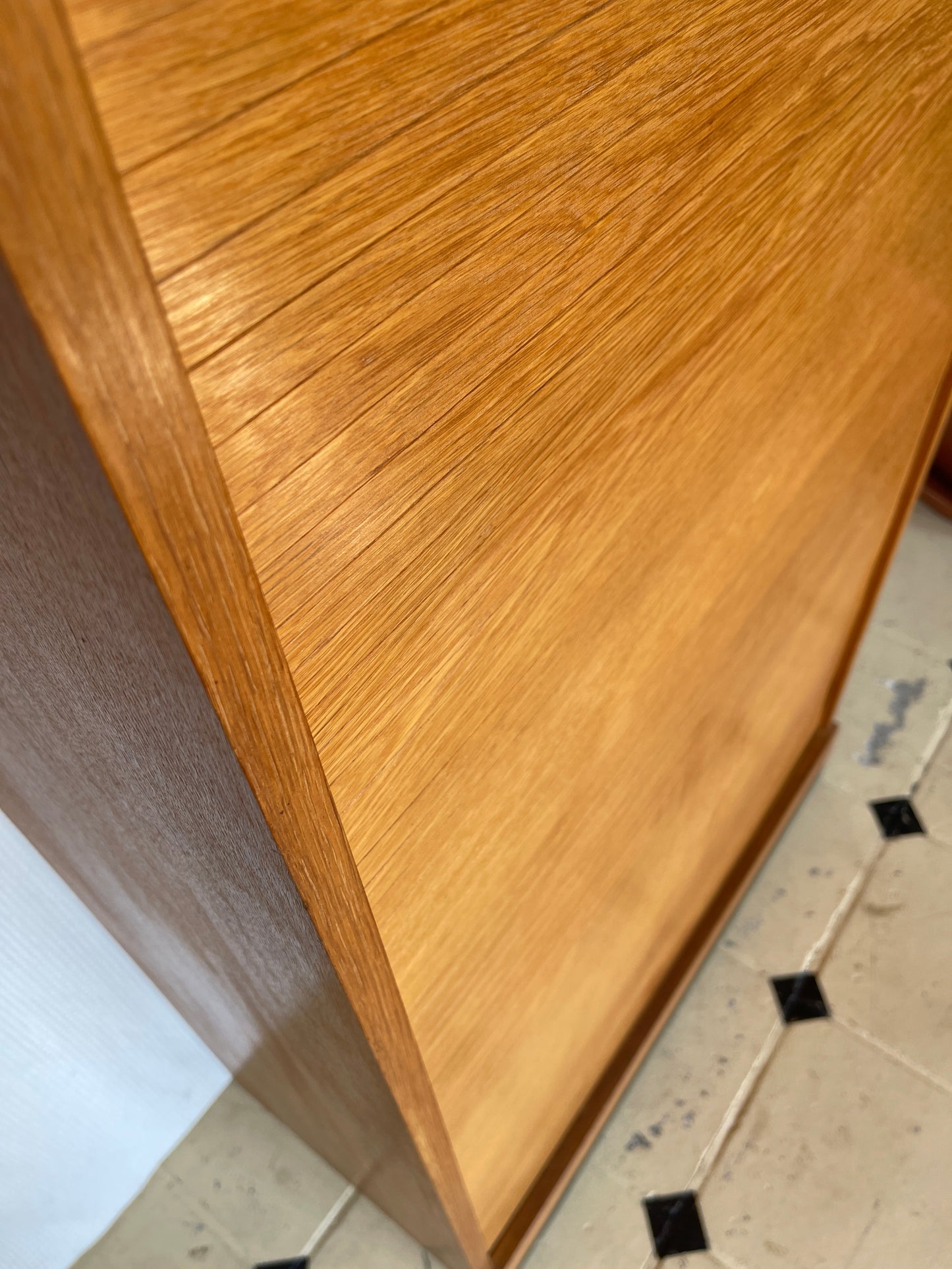Mid-Century Rollschrank Highboard 50er–60er
