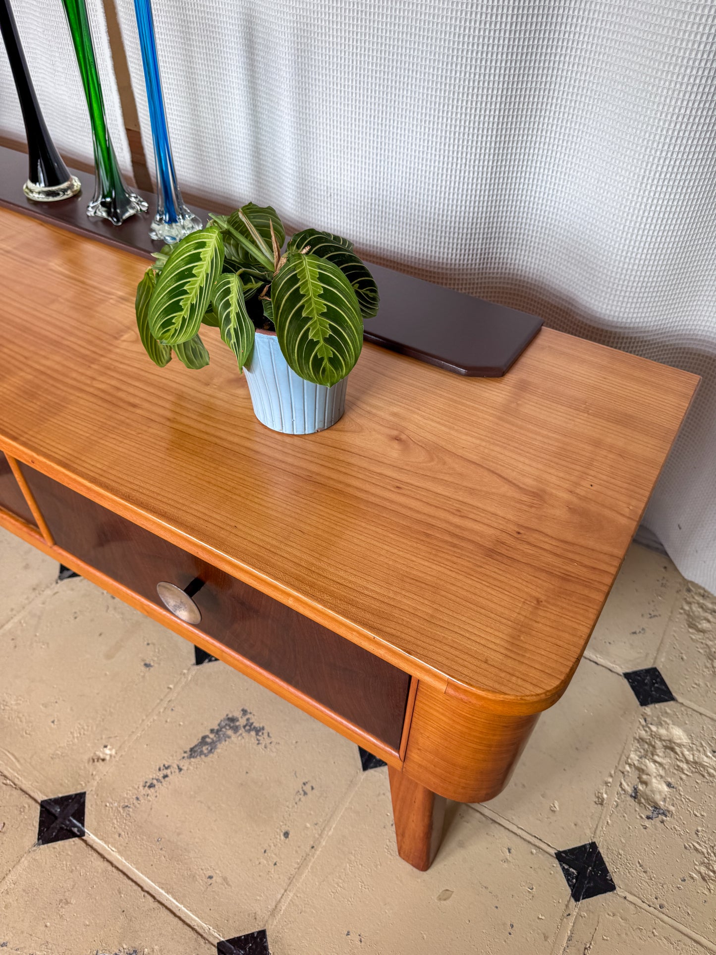 Sideboard Lowboard 60er Vollholz TV Unterschrank 220 breit