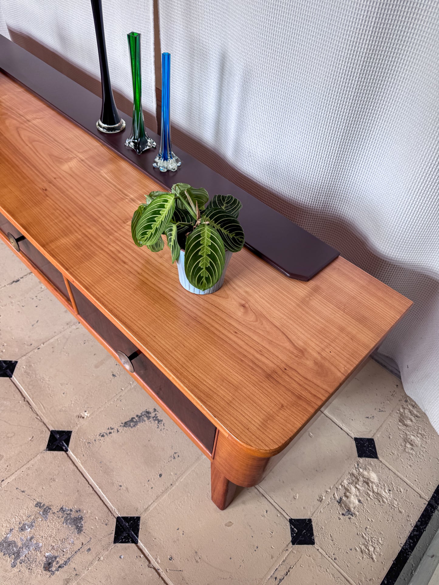 Sideboard Lowboard 60er Vollholz TV Unterschrank 220 breit