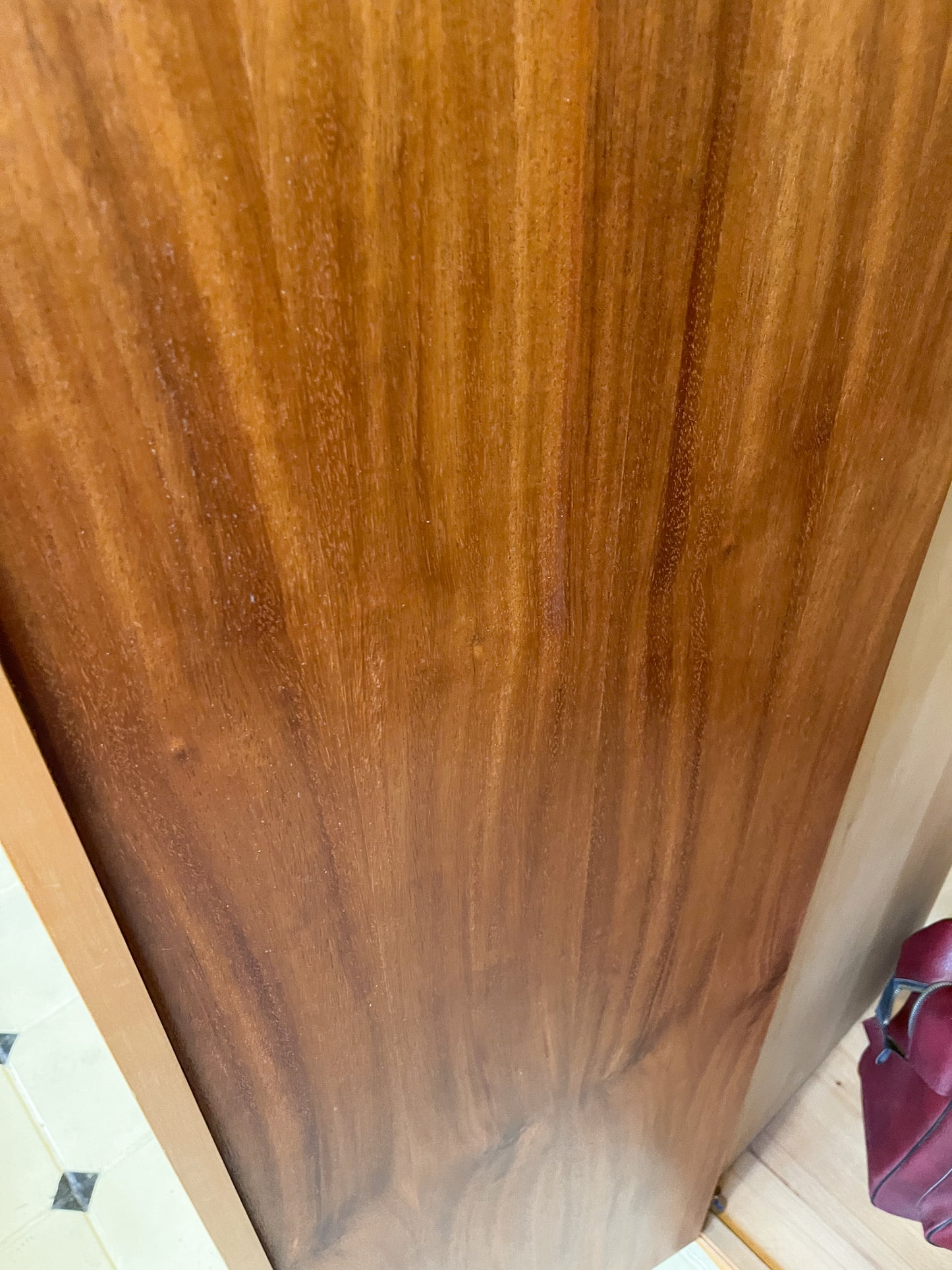 Vintage Kleiderschrank 2-trg 60er Birke Schrank Holz